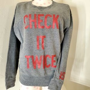 VS Christmas Scoop Neck Sweater